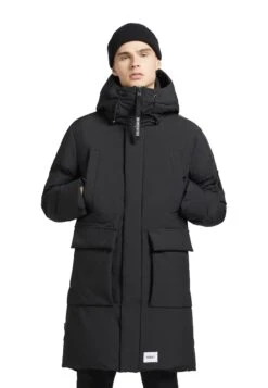 Khujo ChesterCappotto InvernaleSchwarz Uomo Cappotti KH122T0DG-Q11 -Delem fd21131c2e73472a9dec0e30898b7026