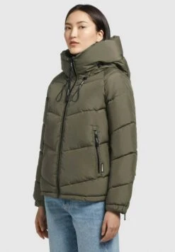 Khujo Esila 3Giacca InvernaleKhaki Grün Donna Giacche E Blazer KH121U14A-N11 -Delem fd669a8be6ff4b6ab458a0d0f563839e