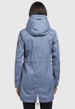 Khujo Aira2 - Parka - Blau -Delem fe00415e81aa42a79621d4695af0faae