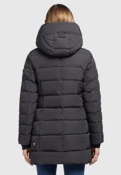 Khujo StexCappotto InvernaleDunkelgrau Donna Cappotti KH121U1BW-C11 -Delem fe14f4a220f64d8cb1d0cbd1496f3a7a