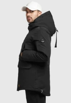Khujo BatesGiacca InvernaleSchwarz Uomo Giacche KH122T0E8-Q11 -Delem fe18f80399f349709e61ca0825899508