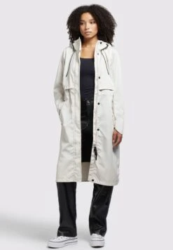 Khujo JomanaParkaWeiß Donna Cappotti KH121U17W-A11 -Delem fe1a2e0f1b11478cb59ff2d5ddcf434c