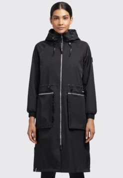 Khujo PaxiParkaSchwarz Donna Cappotti KH121U183-Q11