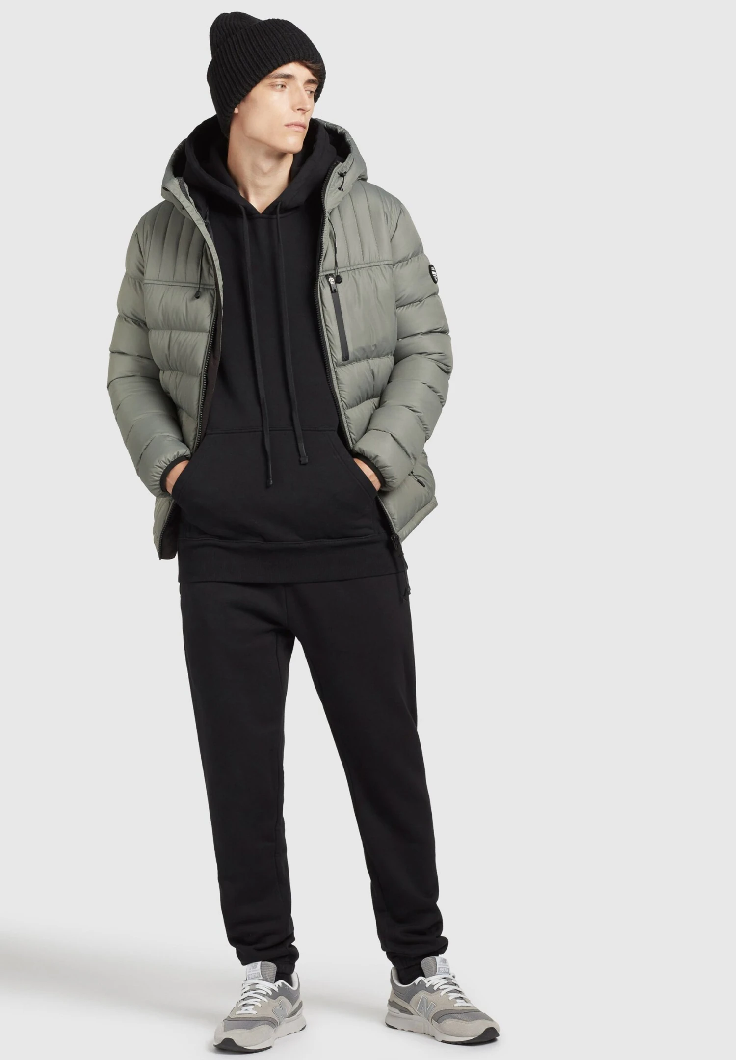 Khujo WangGiacca InvernaleGraugrün Polyester Uomo Giacche KH122T0CT-M11 2 Khujo WangGiacca InvernaleGraugrün Polyester Uomo Giacche KH122T0CT-M11 - immagine 2