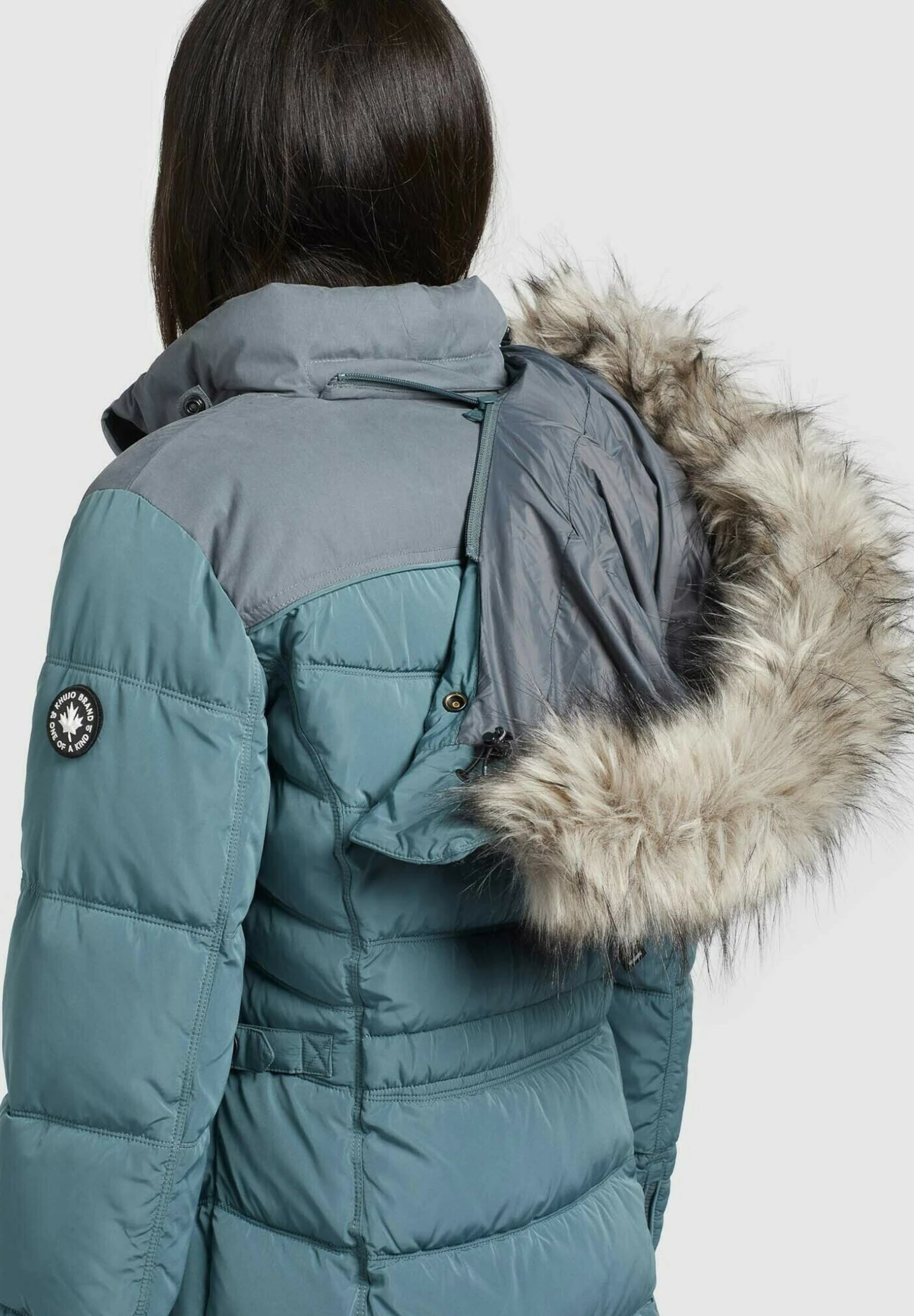 Khujo Amaray2Cappotto InvernaleBlaugrau Donna Cappotti KH121U129-K11 6 Khujo Amaray2Cappotto InvernaleBlaugrau Donna Cappotti KH121U129-K11 - immagine 6